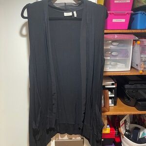 Logo by Lori Goldstein black vest